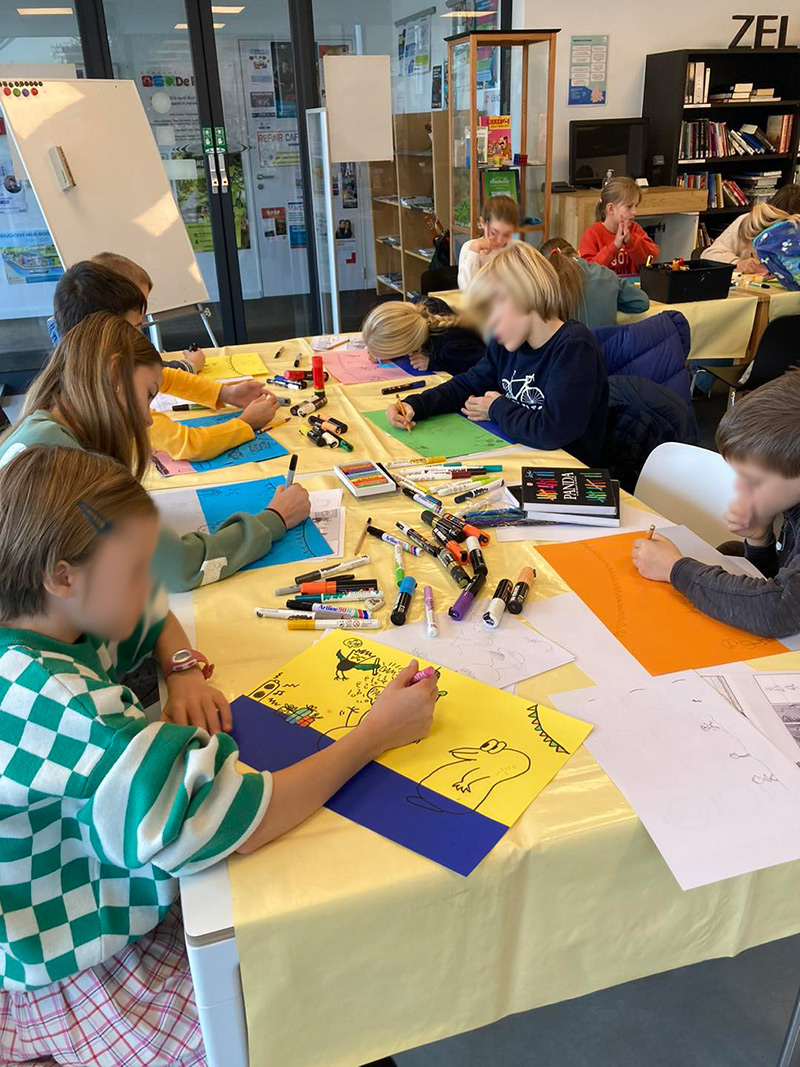 workshop illustratie voor scholen